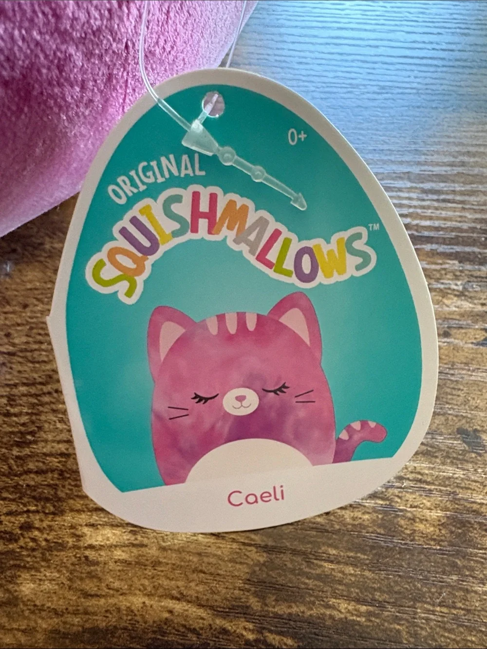 NWT—Squishmallow—Carli—Purple Cat